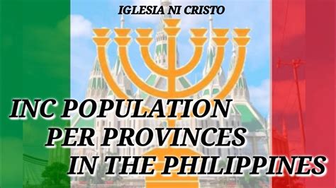 iglesia ni cristo total members|Philippines Population: RA: Iglesia ni Cristo .